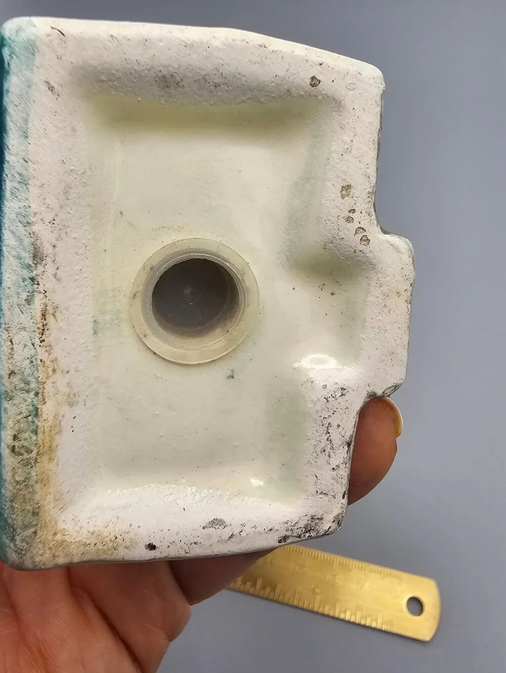 Vintage Ceramic Salt and Pepper Shakers - God Bless Our Mortgaged Home